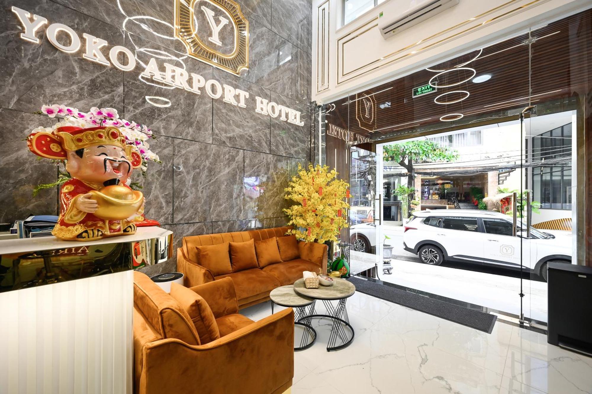 הו צ'י מין סיטי Yoko Airport Saigon Hotel מראה חיצוני תמונה