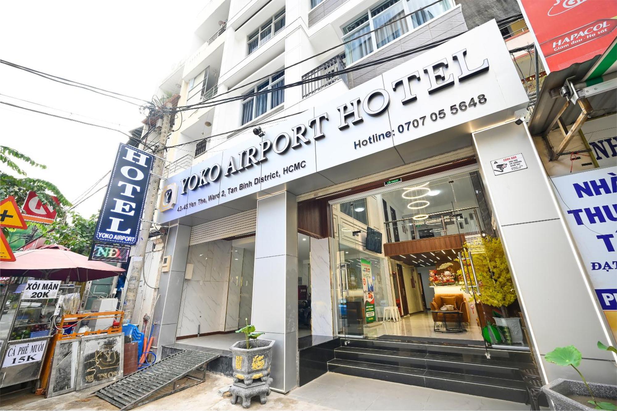 הו צ'י מין סיטי Yoko Airport Saigon Hotel מראה חיצוני תמונה