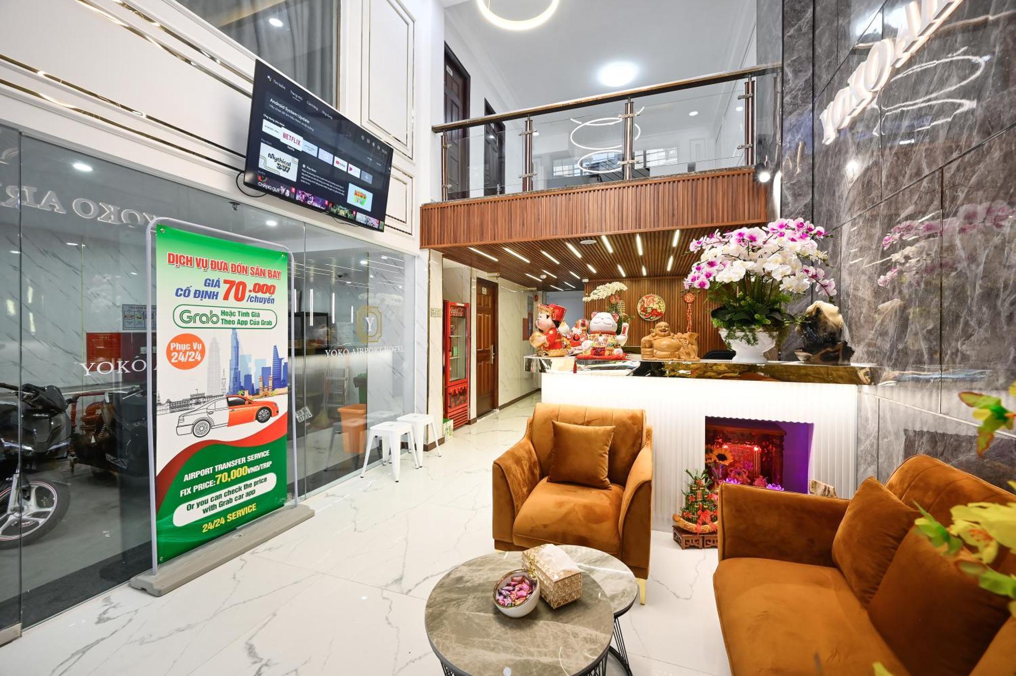 הו צ'י מין סיטי Yoko Airport Saigon Hotel מראה חיצוני תמונה
