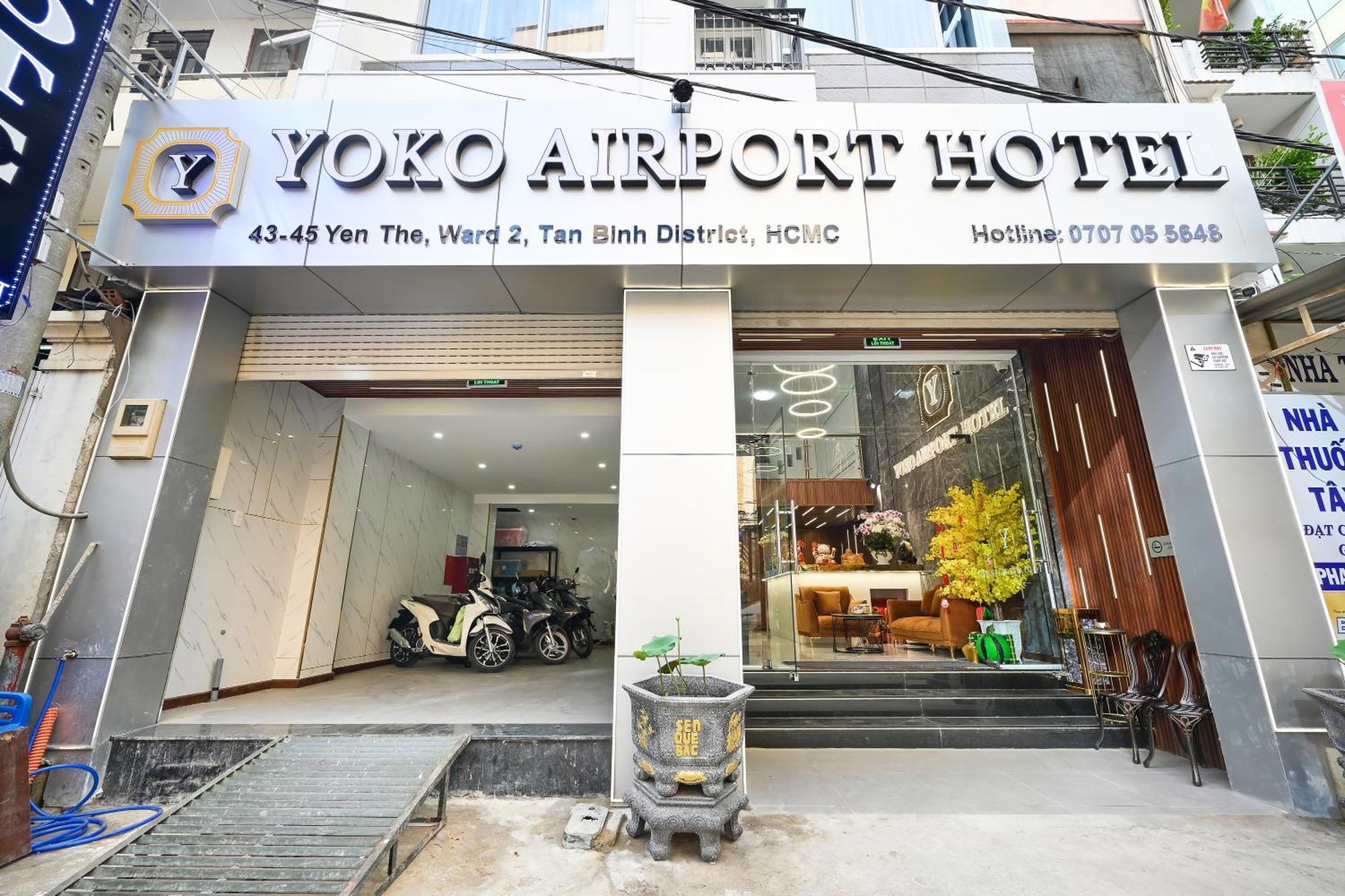 הו צ'י מין סיטי Yoko Airport Saigon Hotel מראה חיצוני תמונה